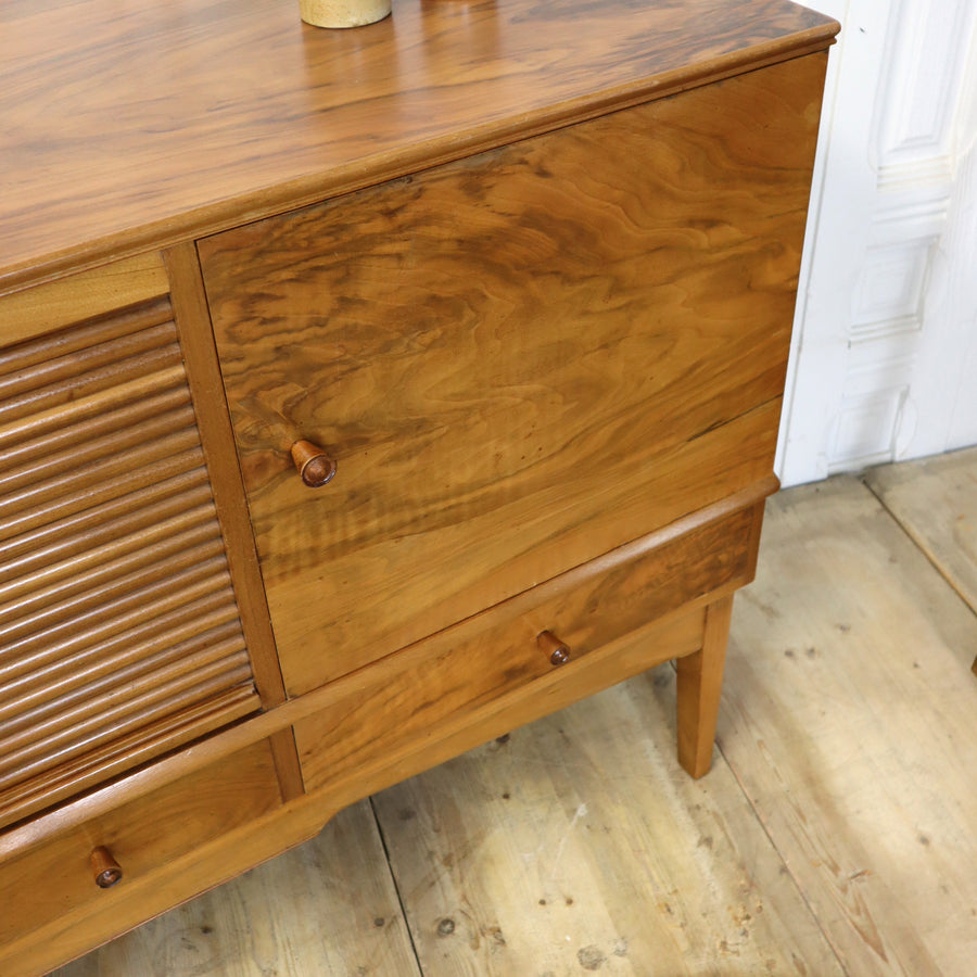 Rare Walnut Alfred Cox Sideboard 2111c