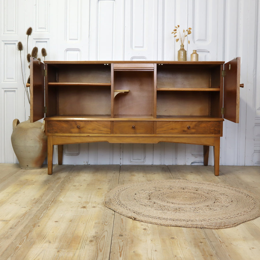 vintage_alfred_cox_walnut_mid_century_sideboard