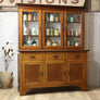 vintage_antique_oak_dresser_kitchen_cabinet_hutch