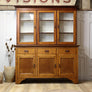 vintage_antique_oak_dresser_kitchen_cabinet_hutch