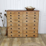 Vintage Pine Rustic Apothecary Drawers 1202f