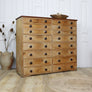 Vintage Pine Rustic Apothecary Drawers 1202f