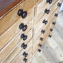 Vintage Pine Rustic Apothecary Drawers 1202f