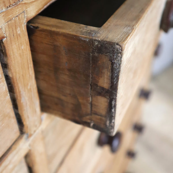 Vintage Pine Rustic Apothecary Drawers 1202f