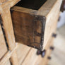 Vintage Pine Rustic Apothecary Drawers 1202f