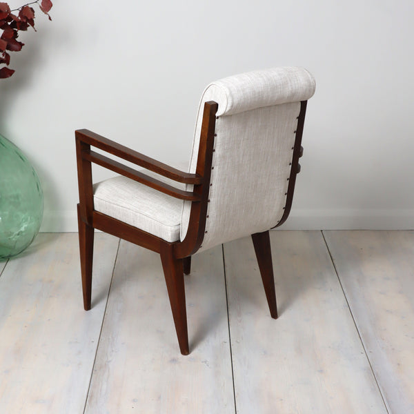 vintage_art_deco_upholstered_armchair