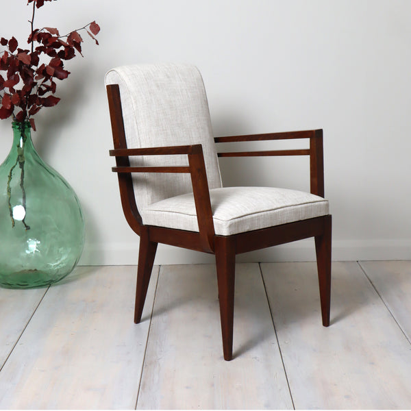 vintage_art_deco_upholstered_armchair