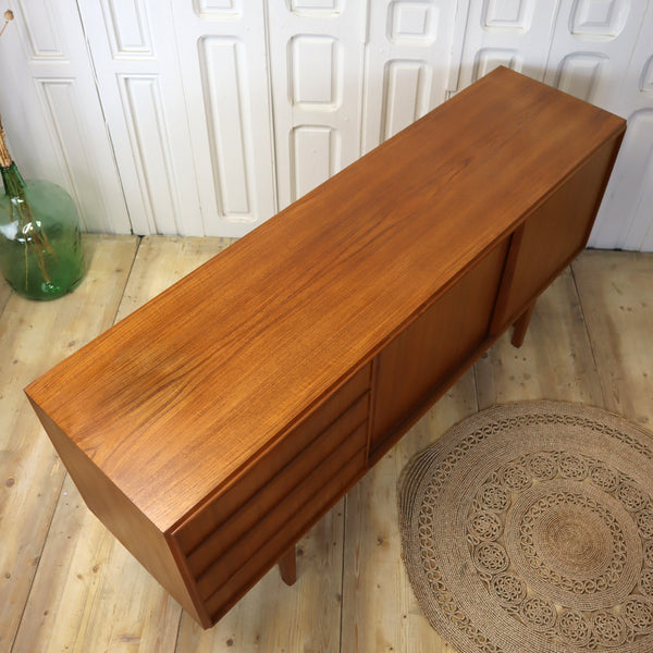 Vintage E.W. Bach Danish Teak Sideboard 2507g