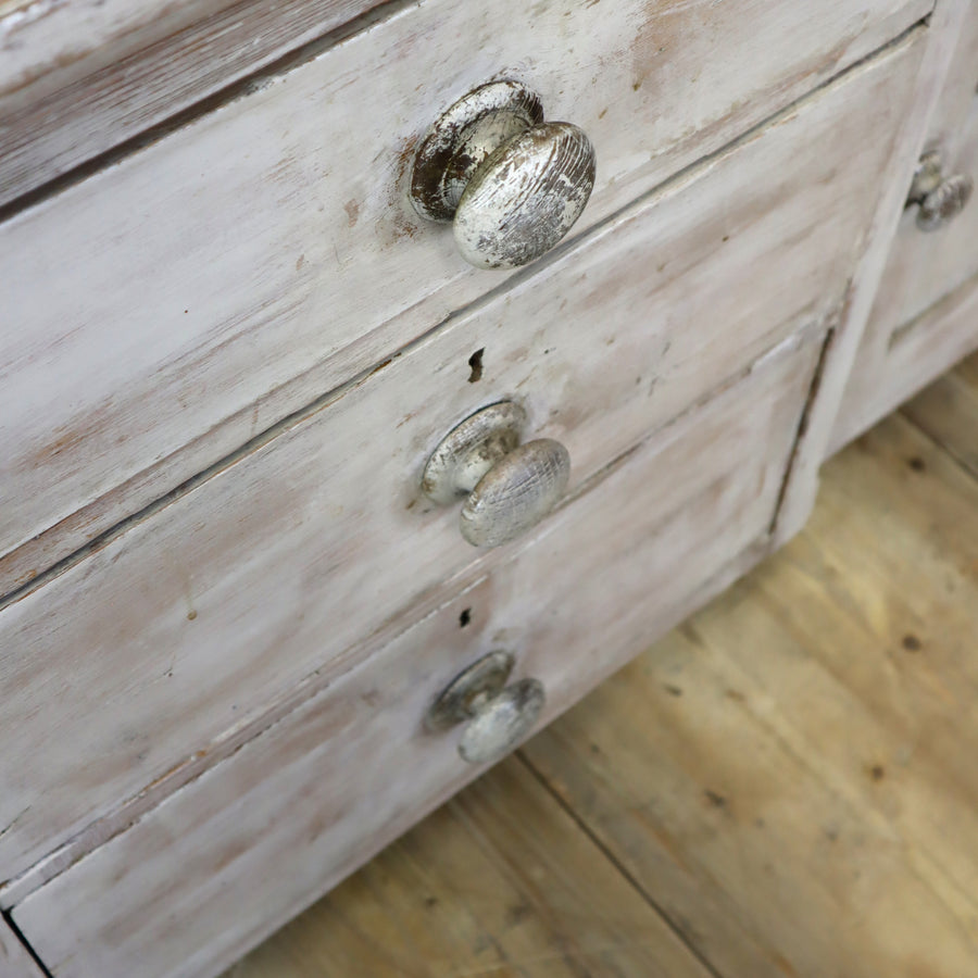 vintage_english_pine_dresser_sideboard_scrub_paint_rustic_country_home