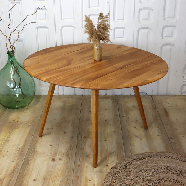 vintage_ercol_drop_leaf_oval_dining_table