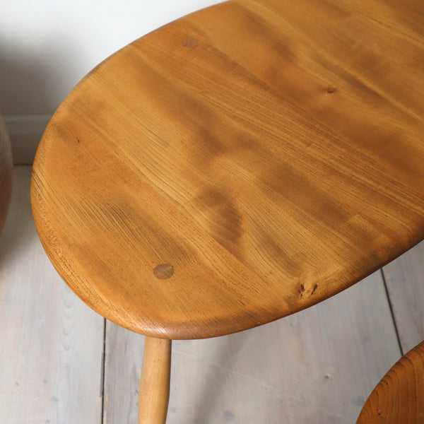 Ercol Blonde Pebble Nest of Tables 1610e