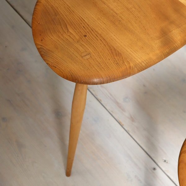 Ercol Blonde Pebble Nest of Tables 1610e