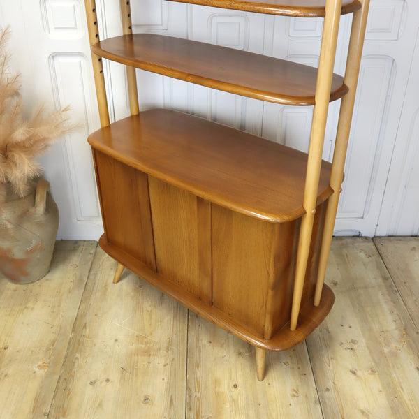 Vintage Ercol Model 363 Giraffe Room Divider Shelving Unit 1309c