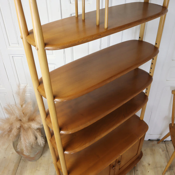 Vintage Ercol Model 363 Giraffe Room Divider Shelving Unit 1309c