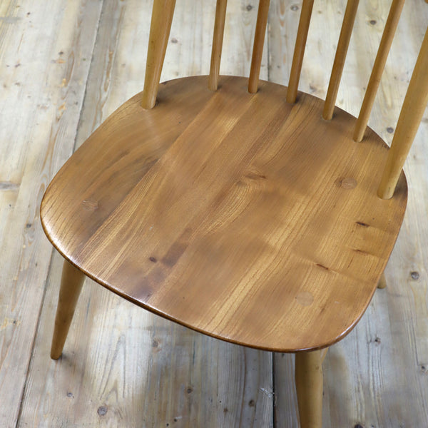 Set of Four Vintage Ercol Windsor 365 Quaker Chairs 1801j