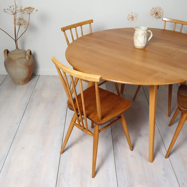 vintage_ercol_model_384_blonde_drop_leaf_oval_dining_table