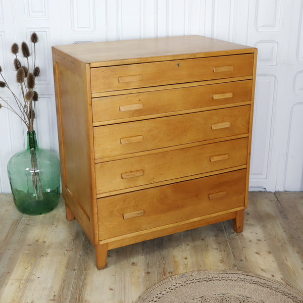 vintage_esavian_school_drawers_plan_chest_beech