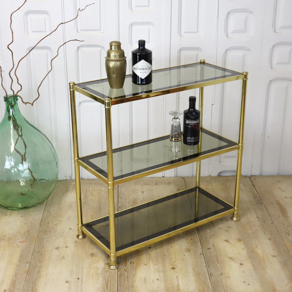 vintage_french_mid_century_brass_glazed_three_tier_side_table