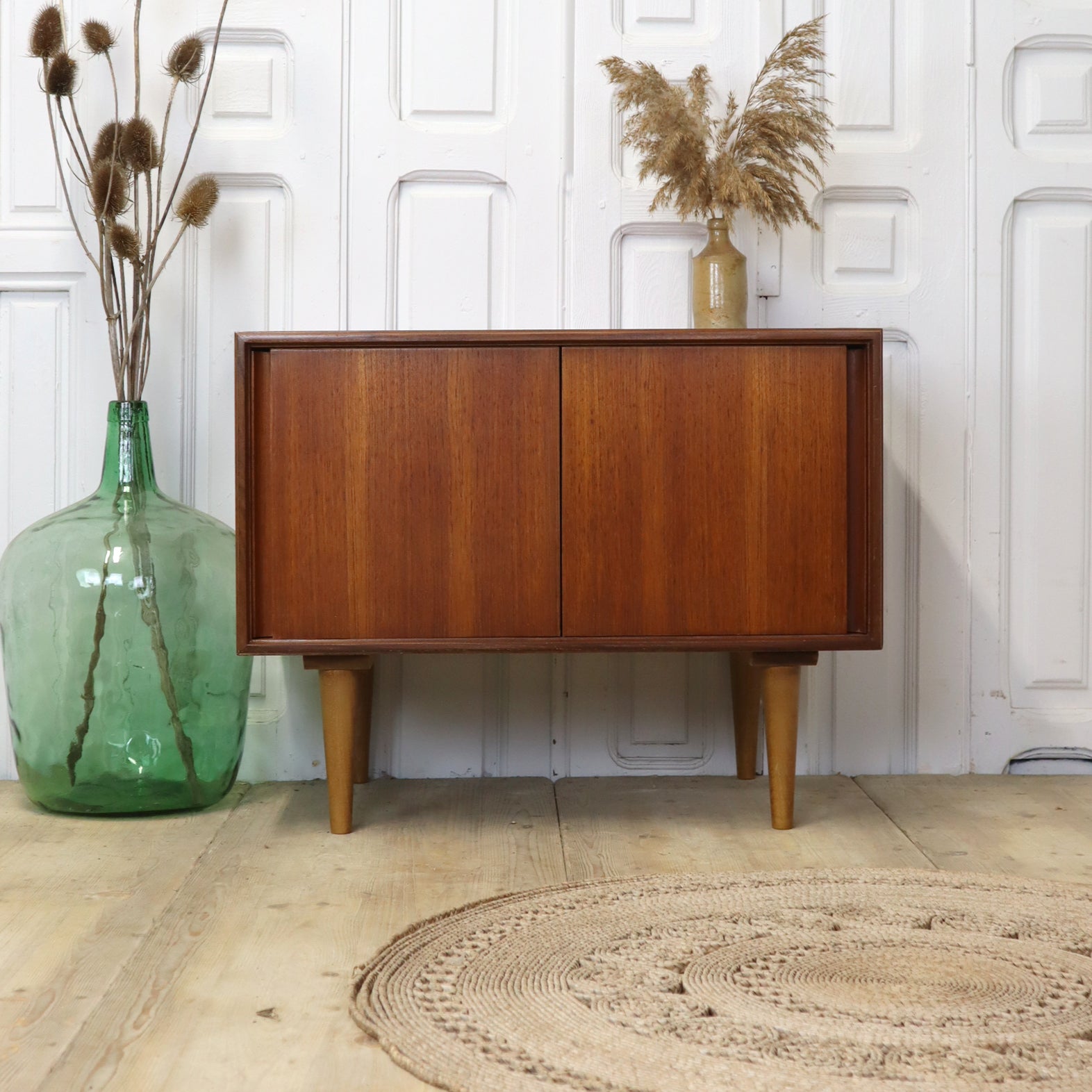 Vintage G-Plan Media Record Vinyl Cabinet Sideboard 2202g2 – Mustard ...