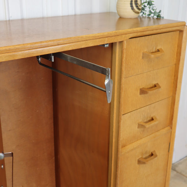 vintage_g_plan_oak_brandon_compact_wardrobe_tallboy