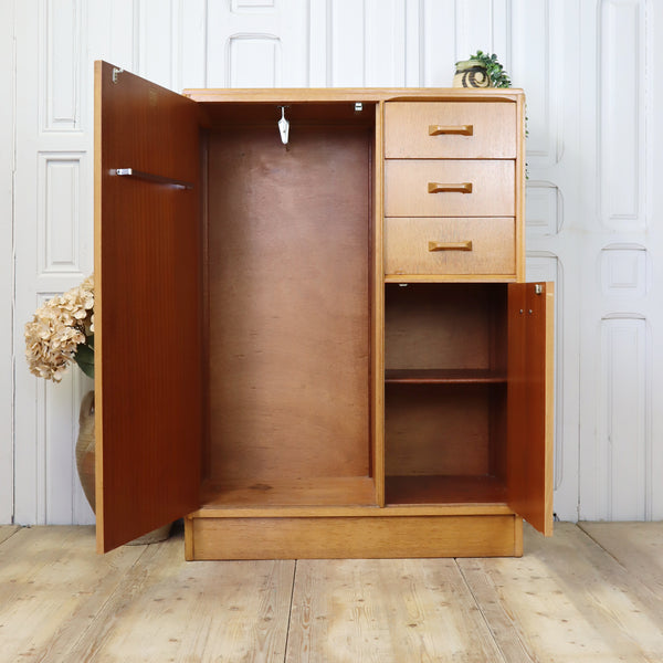 vintage_g_plan_oak_brandon_compact_wardrobe_tallboy