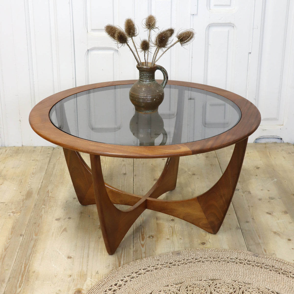 Mid Century G-Plan Astro Coffee Table 1411a – Mustard Vintage