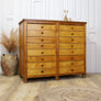 Vintage Shop Haberdashery Chest of Drawers 0509g