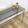 vintage_hollywood_regency_gold_glass_console_table