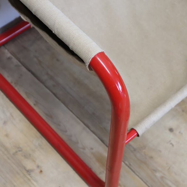 vintage_ikea_tomas_jelinek_1970s_1980s_tubular_red_cantilver_chair