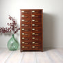 vintage_large_apothecary_pitch_pine_bank_of_drawers_architect