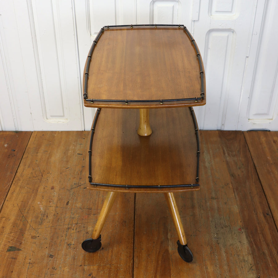Mid Century Drinks Trolley Cart 1810k