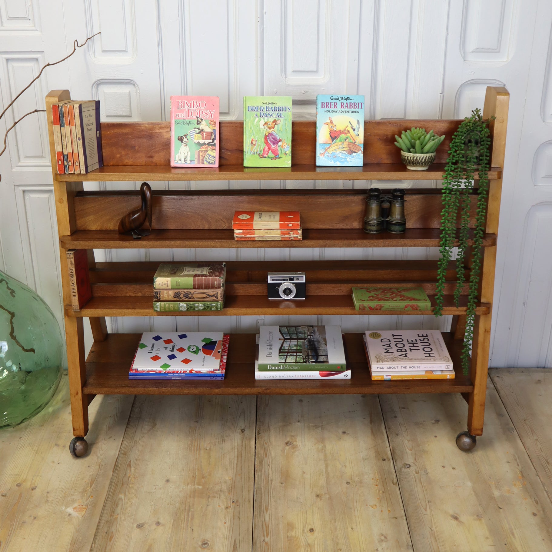 Mid Century Reclaimed Vintage Bible Shelves Retail Display 2704f ...