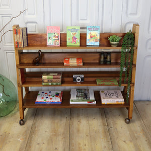 vintage_mid_century_bible_shelves_retail_display.church
