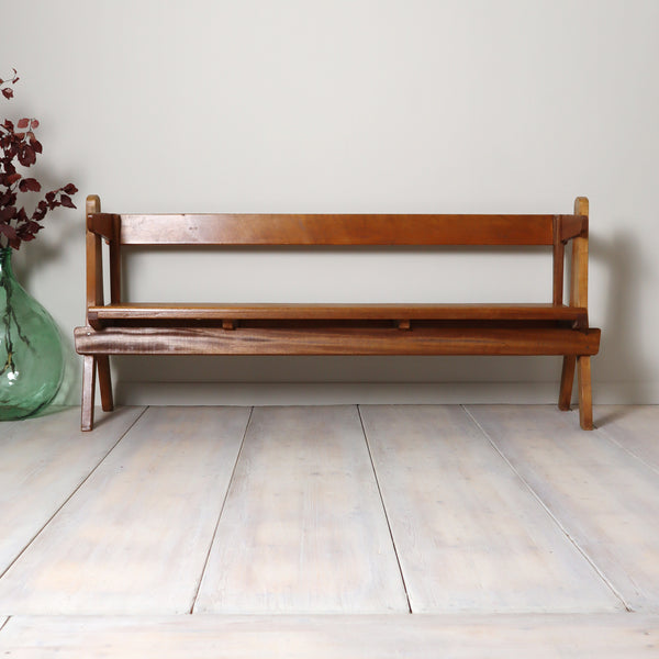 vintage_mid_century_church_pew_bench_seating