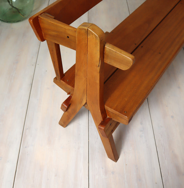 vintage_mid_century_church_pew_bench_seating