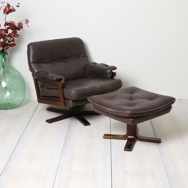 vintage_mid_century_danish_brown_leather_armchair
