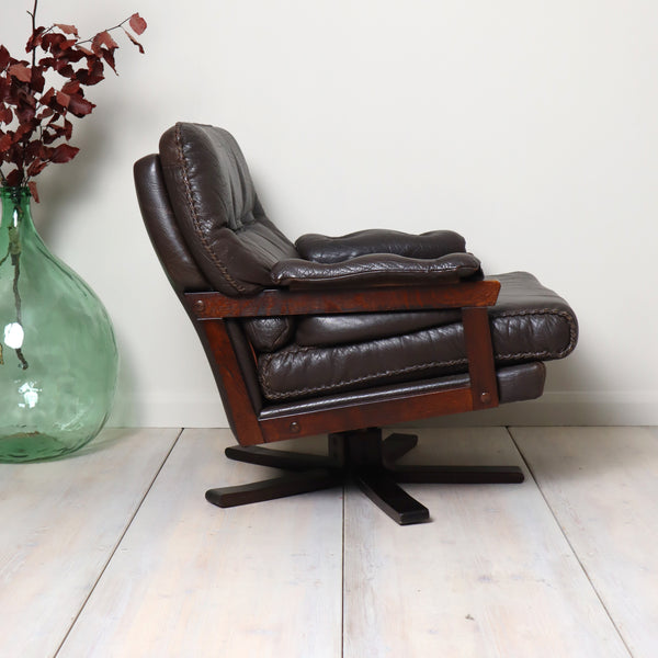 vintage_mid_century_danish_brown_leather_armchair