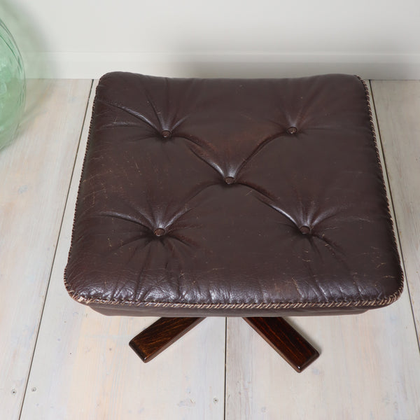 vintage_mid_century_danish_brown_leather_armchair