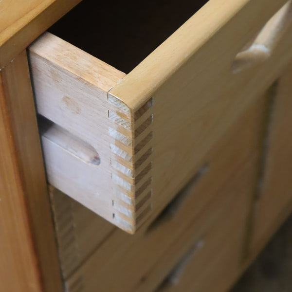 Mid Century Esavian James Leonard School Drawers - 1305e