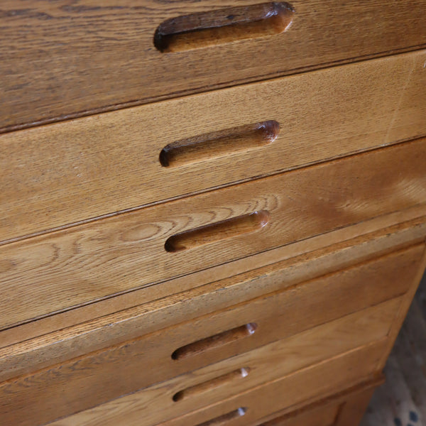 vintage_mid_century_oak_a0_plan_chest_architect_drawers_map_chest