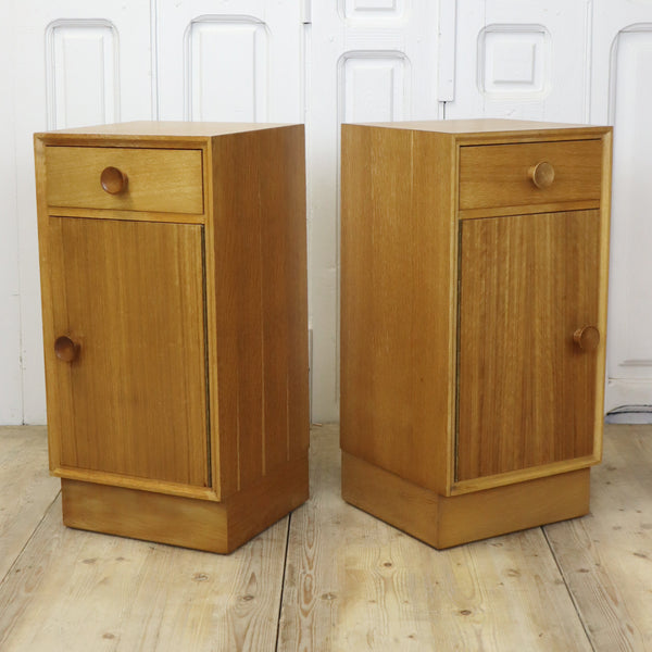 vintage_mid_century_oak_meredew_bedside_cabinets