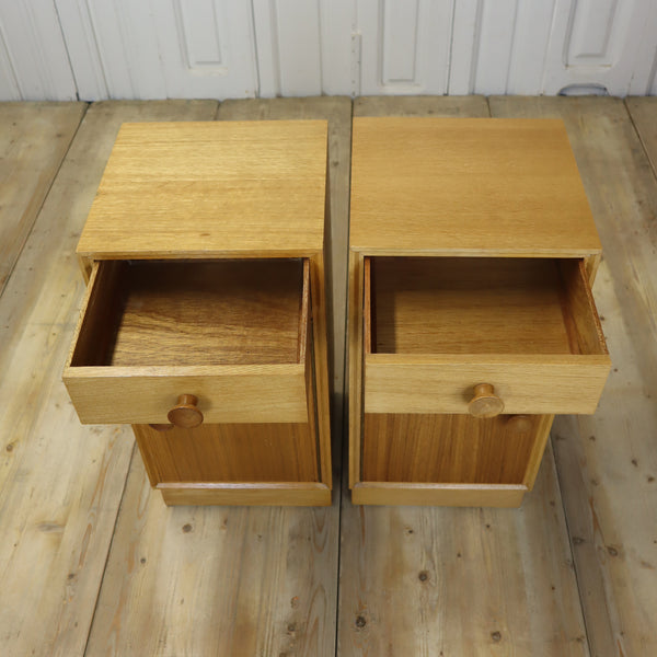 vintage_mid_century_oak_meredew_bedside_cabinets
