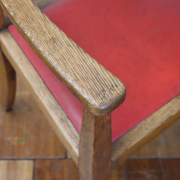 vintage_oak_arts_&_crafts_carver_chair
