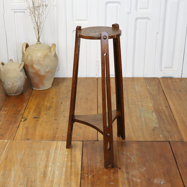 vintage_oak_arts_&_crafts_liberty_plant_stand_jardinere