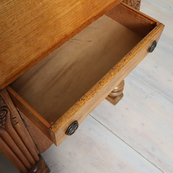 vintage_oak_bureau_bookcase_art_deco