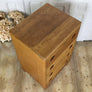 Vintage Oak Rustic Chest of Drawers Tallboy 2205d