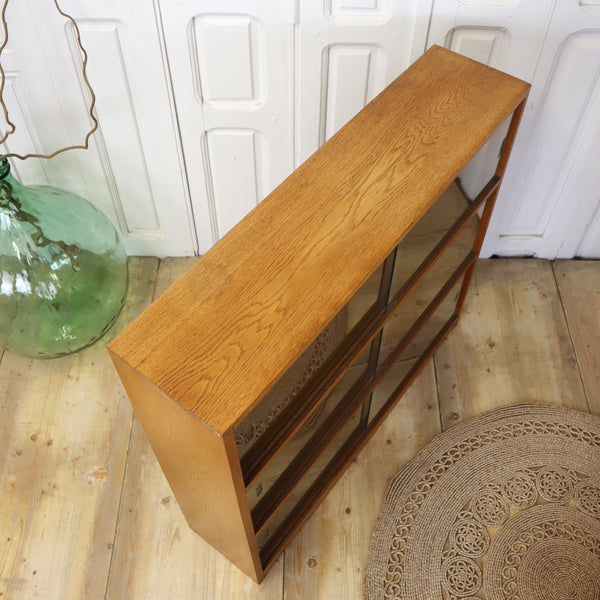 vintage_oak_glazed_display_cabinet