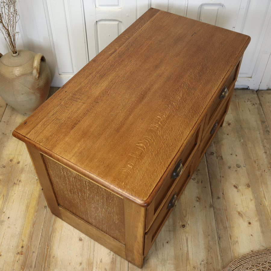 vintage_oak_haberdashery_drawers_cabinet