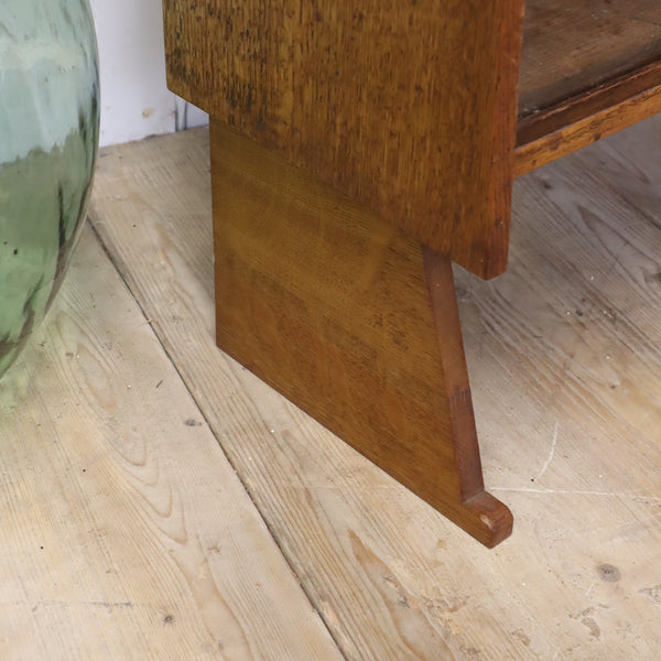 vintage_oak_heals_glazed_bookcase_display_cabinet