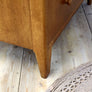 Vintage Oak Rustic Chest of Drawers 2609b